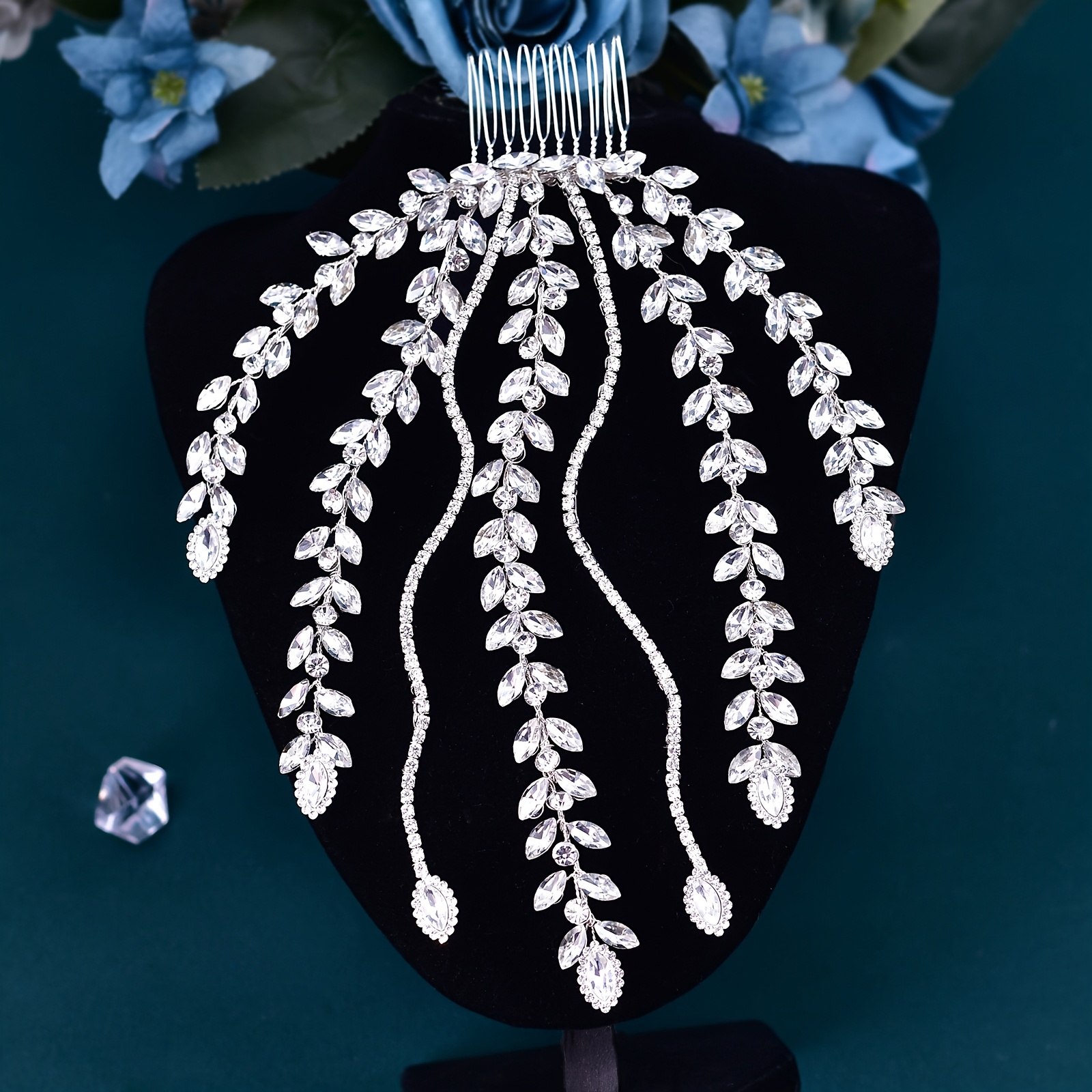 Handmade Bridal Hairpin, Simple Elegant Design